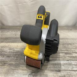 AS-IS DEWALT 20V MAX* XR Brushless Cordless Belt Sander (Tool-Only)