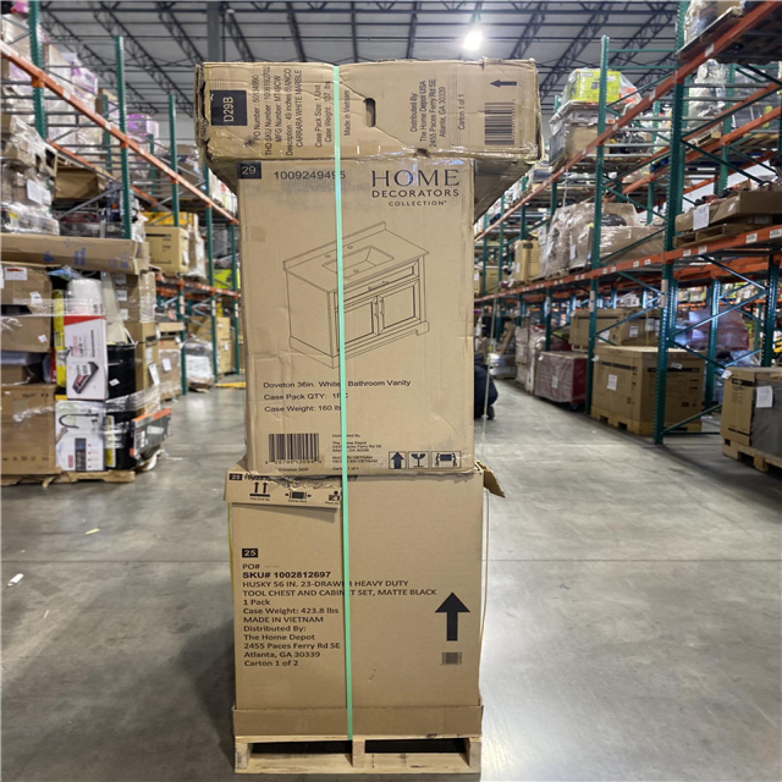 DALLAS LOCATION- AS-IS HOME IMPROVEMENT PALLET