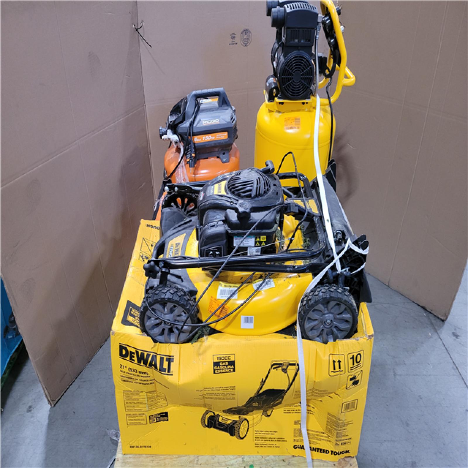 CALIFORNIA AS-IS OUTDOOR POWER EQUIPMENT