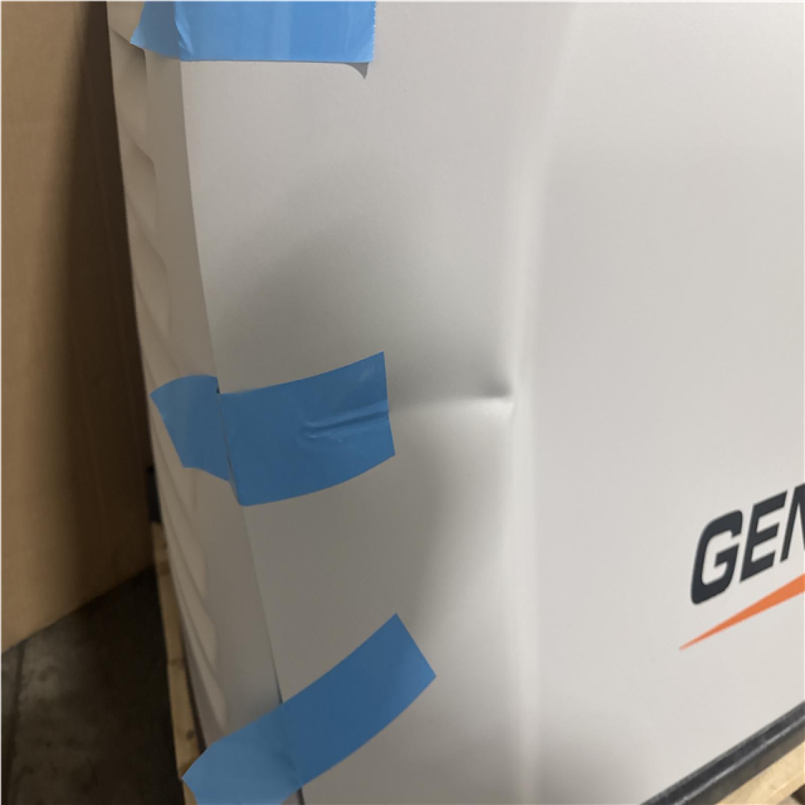 CALIFORNIA AS IS GENERAC 26KW BACK UP GENERATOR WITH AUTOMATIC TRANSFER SWITCH