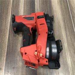 AS-IS Milwaukee  FUEL 18-Volt Lithium-Ion Brushless Cordless Coil Roofing Nailer (Tool Only)
