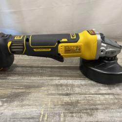 AS-IS DEWALT 20V XR Cordless 4-1/2. in. to 5 in. Variable Speed Angle Grinder (Tool Only)