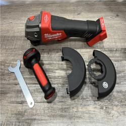 AS-IS Milwaukee FUEL 18V Lithium-Ion Brushless Cordless 4-1/2 in./5 in. Grinder w/Paddle Switch (Tool-Only)