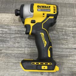 AS-IS DEWALT Atomic 20V Max Lithium-Ion Brushless Cordless Compact 1/4 in. Impact Driver Kit