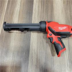 AS-IS  Milwaukee 2441-20 M12 12V Cordless 10oz Caulk and  (Tool Only)