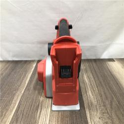 AS-IS Milwaukee 18V Lithium-Ion Cordless 3-1/4 in. Planer (Tool-Only)