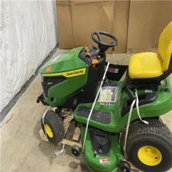 JOHN DEERE S140 SIT DOWN LAWN MOWER 48 INCH