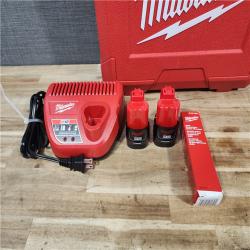HOUSTON LOCATION - AS-IS M12 12-Volt Lithium-Ion Cordless PEX Expansion Tool Kit with (2) 1.5 Ah Batteries  (3) Expansion Heads and Hard Case