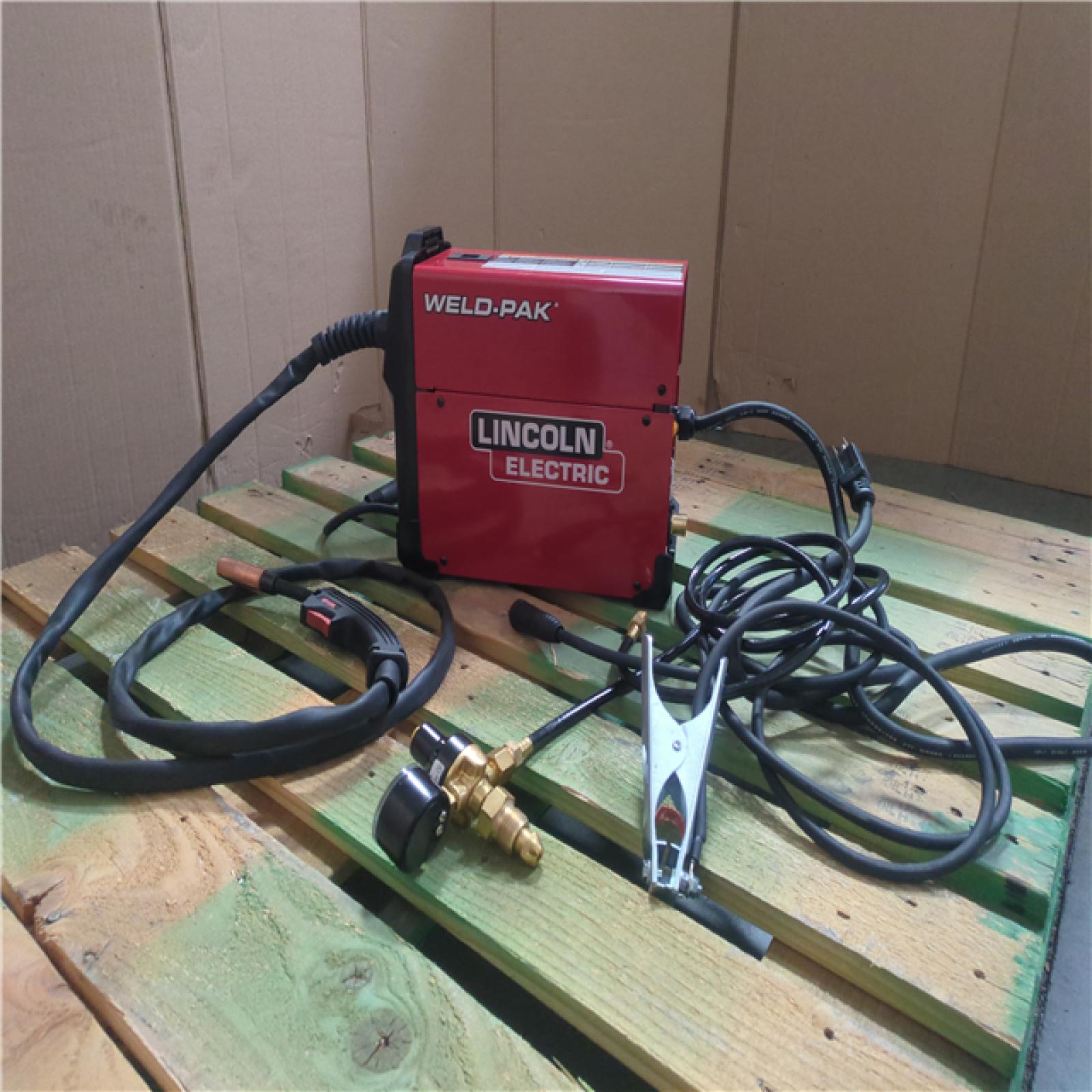 CALIFORNIA AS-IS lINCOLN ELECTRIC WELD-PAK