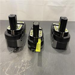 AS-IS - Ryobi ONE+ 18V Lithium-Ion HIGH PERFORMANCE Starter Kit