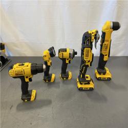 AS-IS - Dewalt 20V MAX 9-Tool Power-Tool Combo Kit W/ Soft Case Including 2 Batteries & Charger
