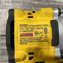 AS-IS DEWALT ATOMIC 20V MAX Cordless Brushless 1/2 in. Variable Speed Impact Wrench (Tool Only)