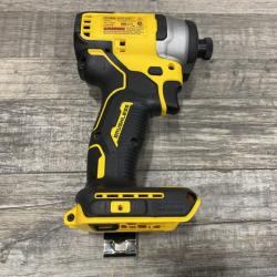 AS-IS DEWALT Atomic 20V Max Lithium-Ion Brushless Cordless Compact 1/4 in. Impact Driver Kit