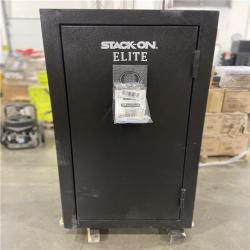 DALLAS LOCATION - STACK-ON Elite 30-Gun Fireproof Safe with Electronic Lock Gun Safe, Black
