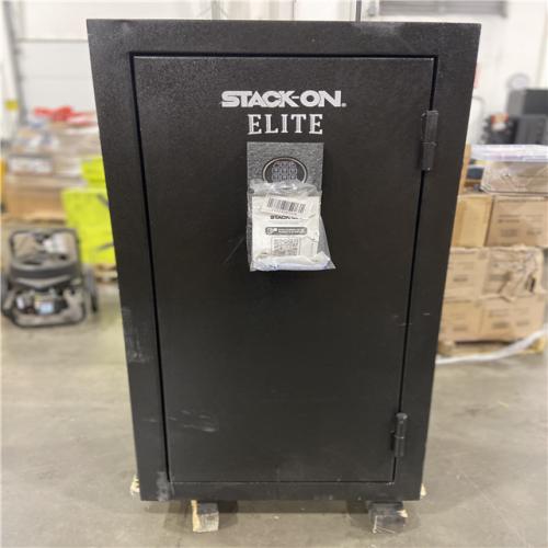 DALLAS LOCATION - STACK-ON Elite 30-Gun Fireproof Safe with Electronic Lock Gun Safe, Black