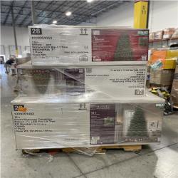 DALLAS LOCATION- AS-IS ASSORTED CHRISTMAS TREES PALLET