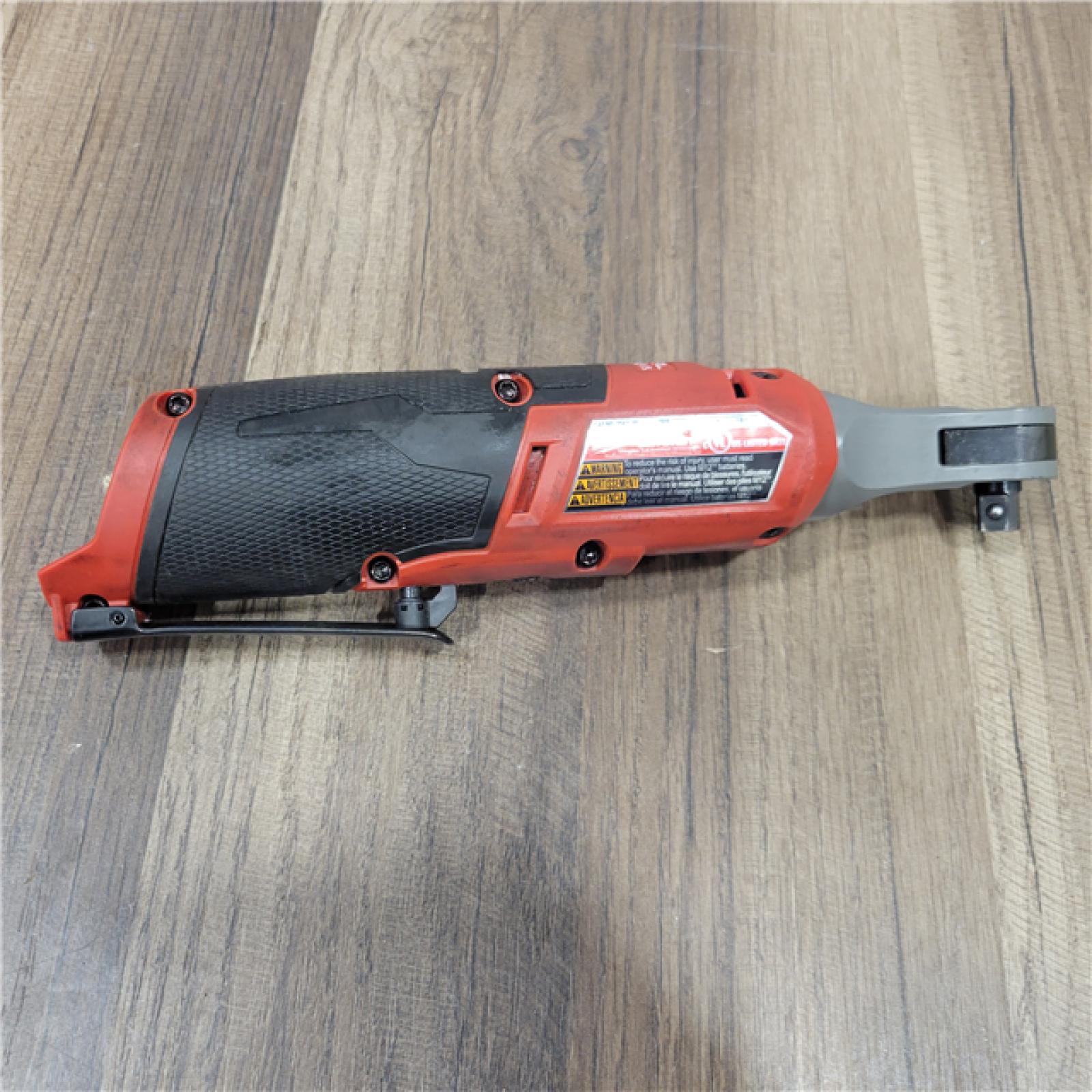 AS-IS Milwaukee 2567-20 M12 FUEL Brushless Lithium-Ion 3/8 in. Cordless High Speed Ratchet (Tool Only)