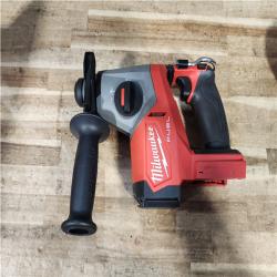 Houston Location AS-IS Milwaukee FUEL 18V Lithium-Ion Brushless Cordless 5/8 in. SDS-Plus Rotary Hammer (Tool-Only)