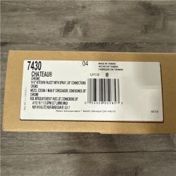 California AS-IS Moen One-Handle Kitchen Faucet