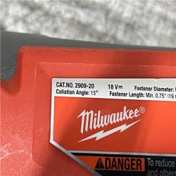 AS-IS Milwaukee FUEL 18-Volt Lithium-Ion Brushless Cordless Coil Roofing Nailer (Tool Only)