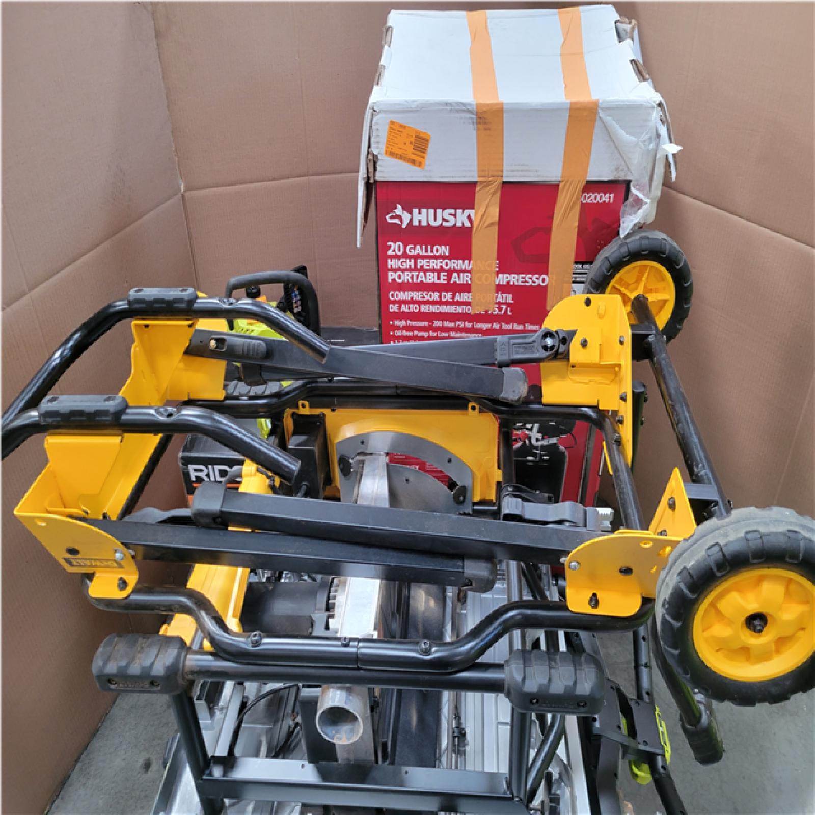 CALIFORNIA AS-IS OUTDOOR POWER EQUIPMENT