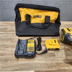 HOUSTON LOCATION - AS - IS DEWALT 20V MAX XR 16-Gauge Electric Cordless Angled Finishing Nailer Kit