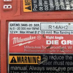 AS-IS Milwaukee M12 FUEL 1/4 Right Angle Die Grinder