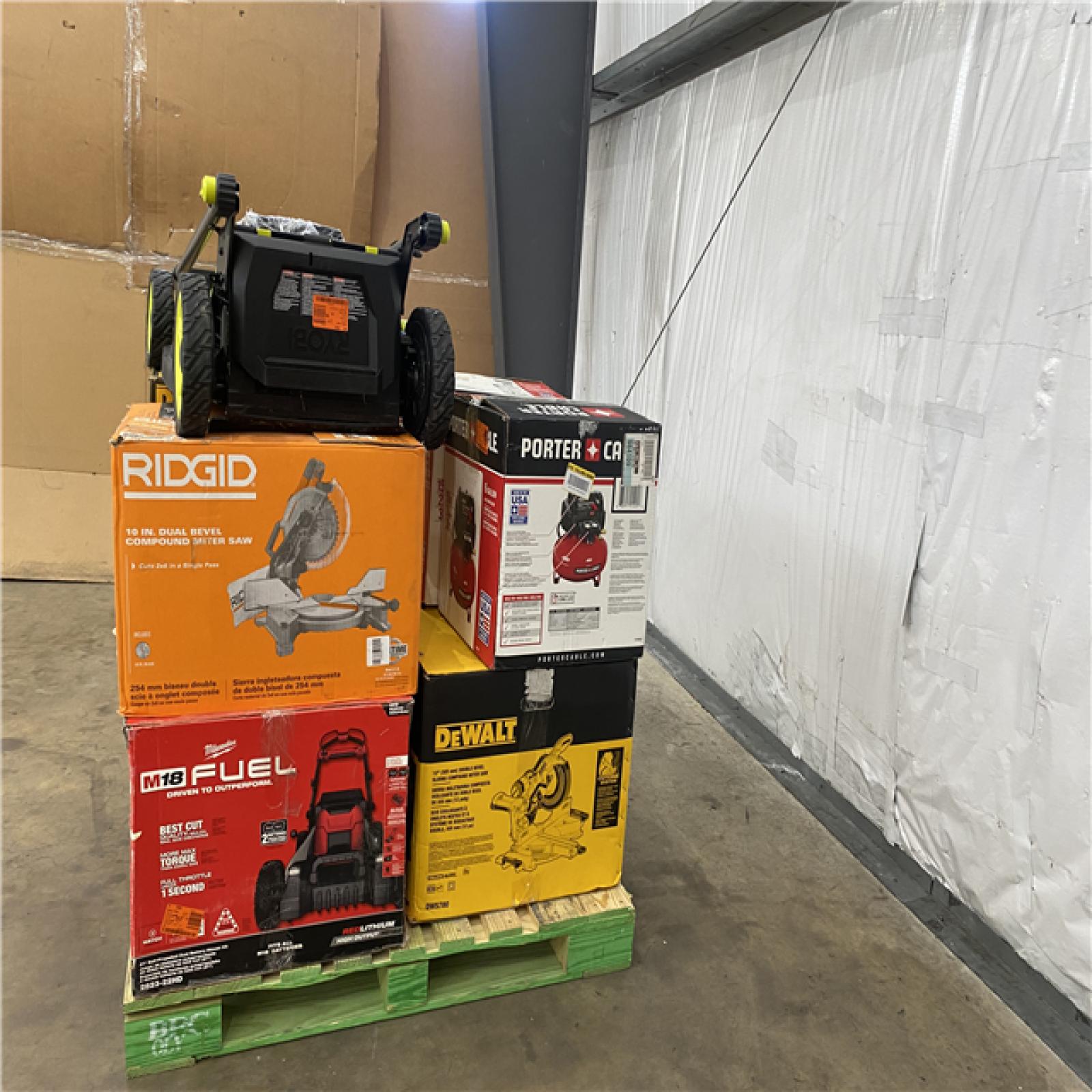 Houston Location AS IS - Tool Pallet