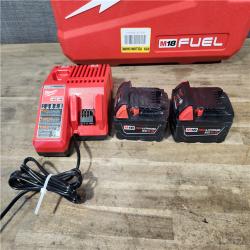 HOUSTON LOCATION - AS-IS MILWAUKEE FUEL 18V Lithium-Ion Brushless Cordless Hammer Drill and Impact Driver Combo Kit