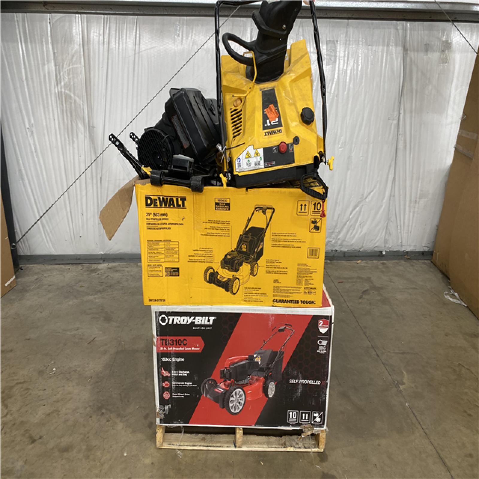 Houston Location As-Is Outdoor Power Equitment