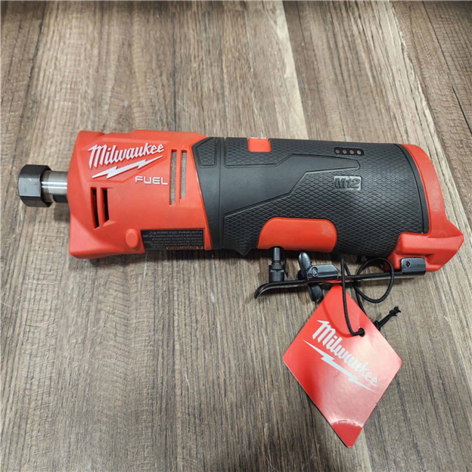 AS-IS- Milwaukee M12 FUEL Brushless Cordless Straight Die Grinder (Tool-Only)
