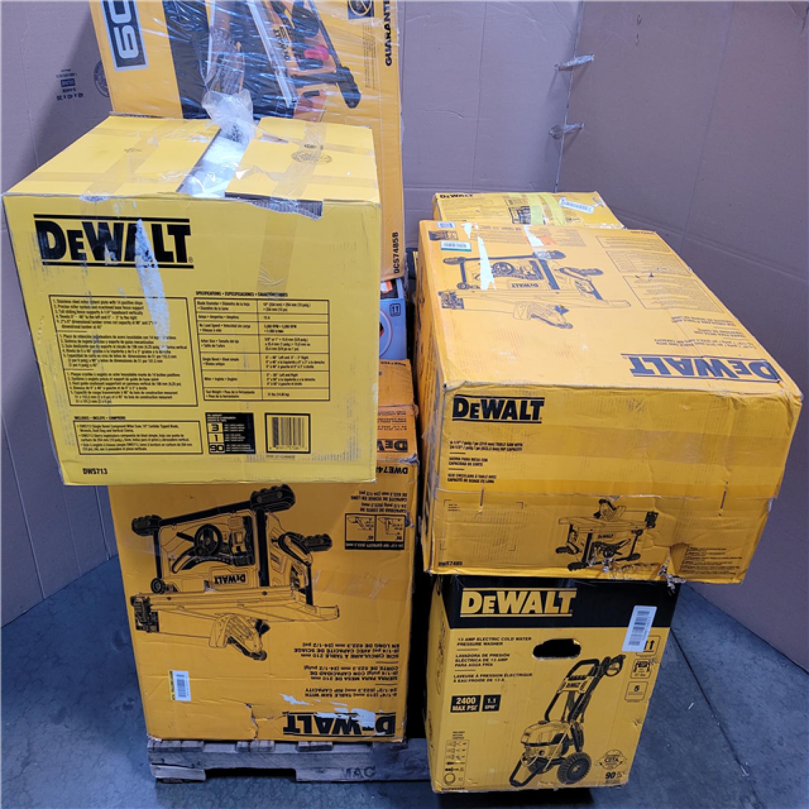 CALIFORNIA AS-IS TOOL PALLET