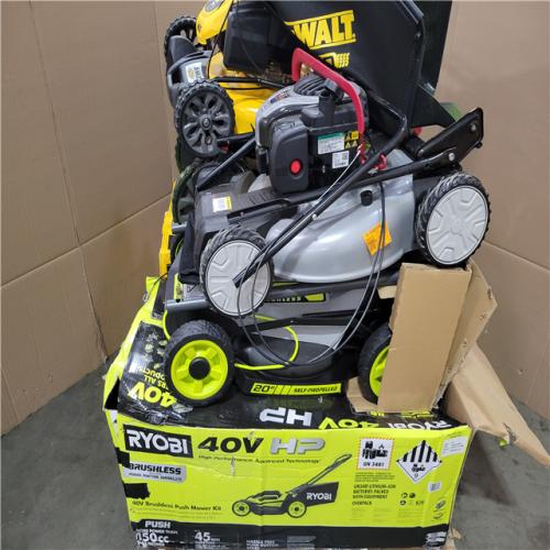 CALIFORNIA AS-IS OUTDOOR POWER EQUIPMENT