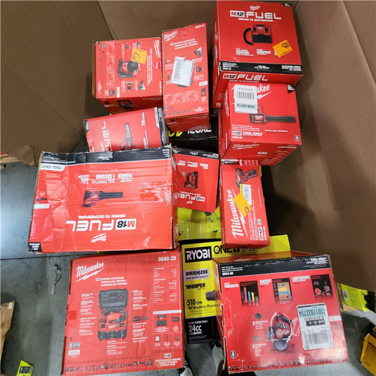 CALIFORNIA AS-IS TOOL PALLET