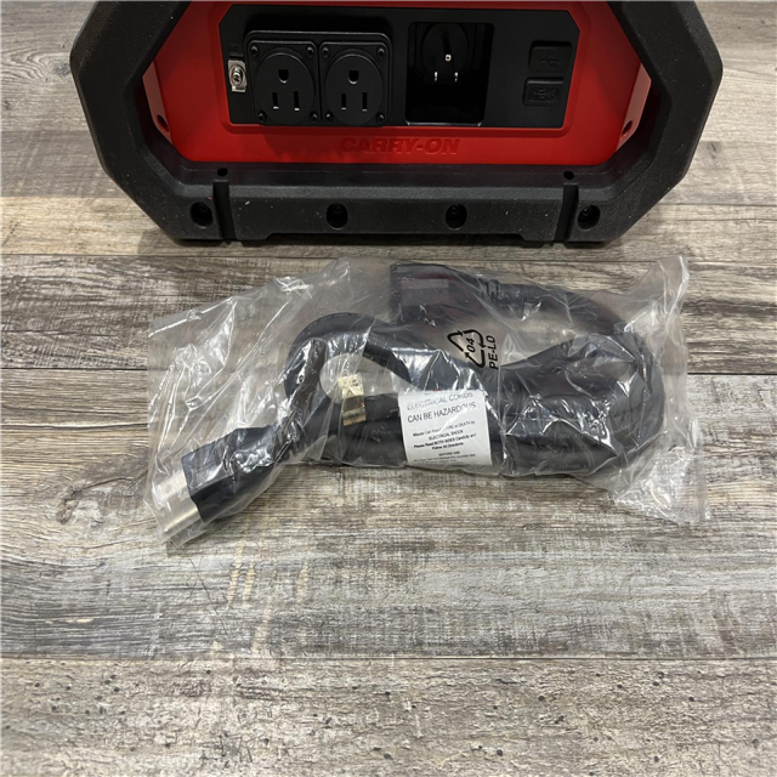 AS-IS Milwaukee 18V Lithium-Ion Cordless 3600-Watt/1800-Watt Battery Powered Power Supply (Tool Only)