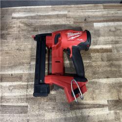 Houston Location AS-IS Milwaukee FUEL 18-Volt Lithium-Ion Brushless Cordless 18-Gauge 1/4 in. Narrow Crown Stapler (Tool-Only)