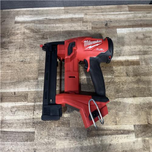 Houston Location AS-IS Milwaukee FUEL 18-Volt Lithium-Ion Brushless Cordless 18-Gauge 1/4 in. Narrow Crown Stapler (Tool-Only)