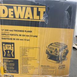 NEW- DEWALT 15 Amp Corded 13 in. Heavy-Duty 2-Speed Bench Planer