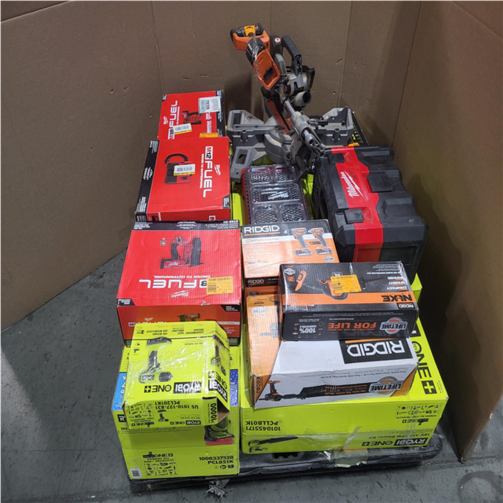 CALIFORNIA AS-IS TOOL PALLET