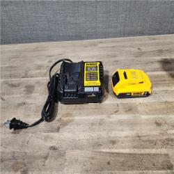 HOUSTON LOCATION - AS-IS DeWALT DCN681D1 20V MAX 18ga Cordless Brushless Narrow Crown Stapler Kit w/ BATTERY & CHARGER