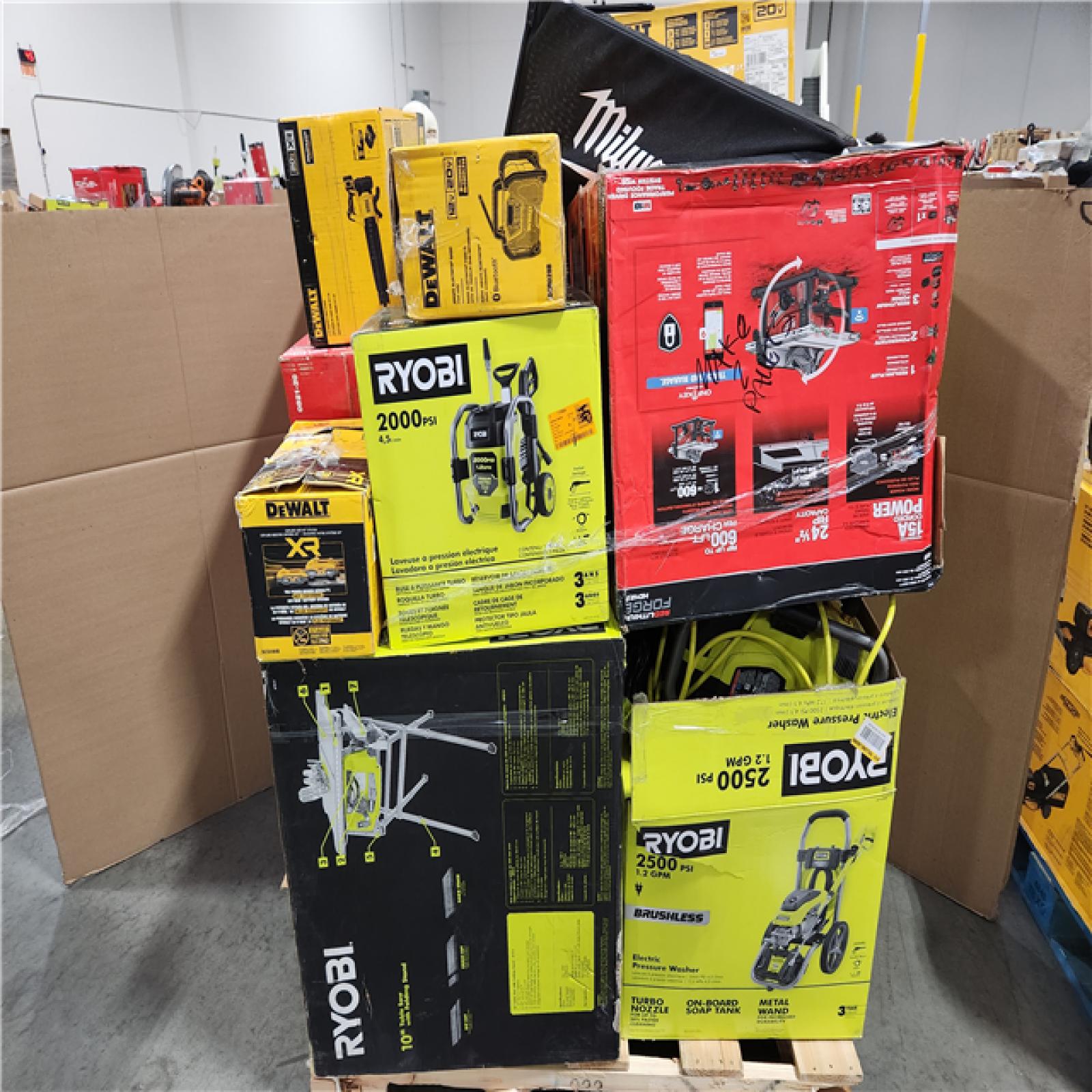 CALIFORNIA AS -IS  TOOL PALLET