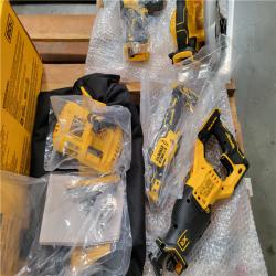CALIFORNIA AS-IS DEWALT BRUSHLESS 4 - TOOL COMBO KIT