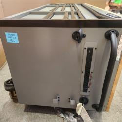 Phoenix AS-IS Husky Heavy Duty 61 in. W x 23 in. D 15-Drawer Matte Gray Mobile Workbench Cabinet with Solid Wood Top