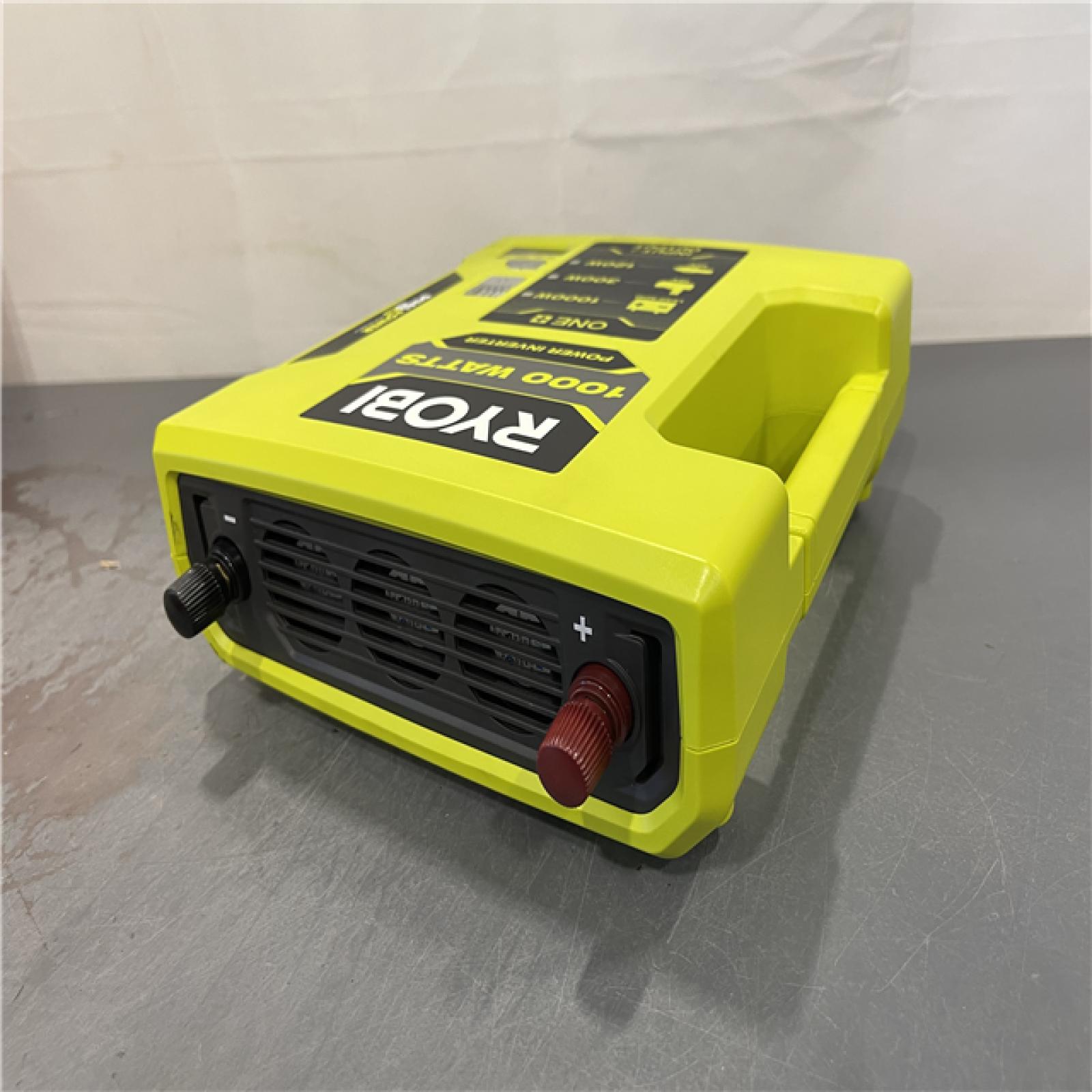 AS-IS - RYOBI ONE+ 18V 1000-Watt Max 12-Volt Automotive Power Inverter