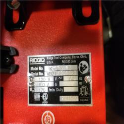 Phoenix NEW RIDGID K-400 AutoFeed Drain Cleaning Snake Auger 120-Volt Drum Machine and C-32IW 3/8 in. x 75 ft. Cable + Tool Set & Gloves