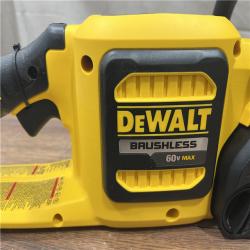 AS-IS DEWALT  FLEXVOLT 60V MAX 16in. Brushless Cordless Battery Powered Chainsaw Kit with (1) FLEXVOLT 2 Ah Battery & Charger