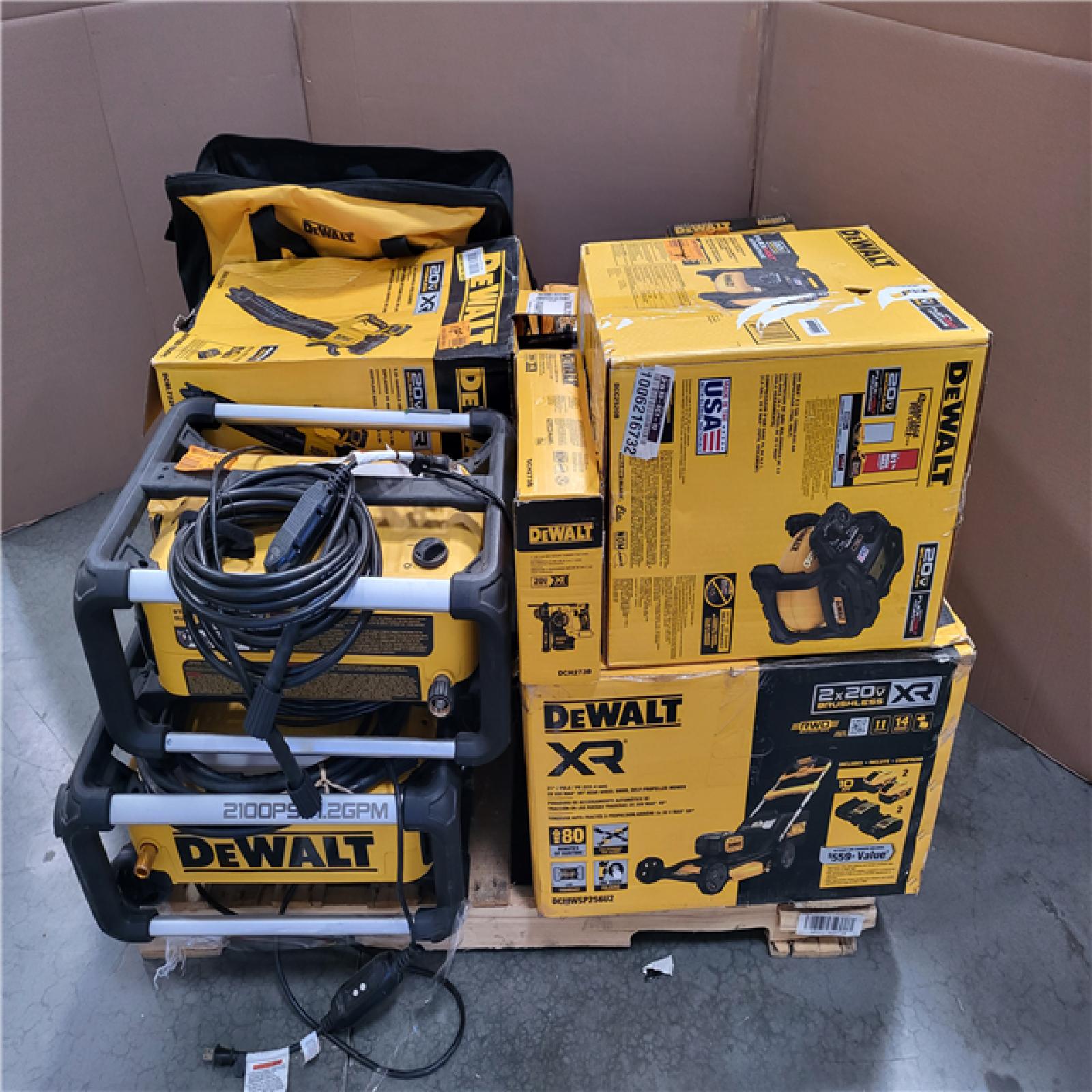 CALIFORNIA AS-IS TOOL PALLET