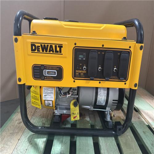 CALIFORNIA AS-IS DEWALT GENERATOR DXGNR4000
