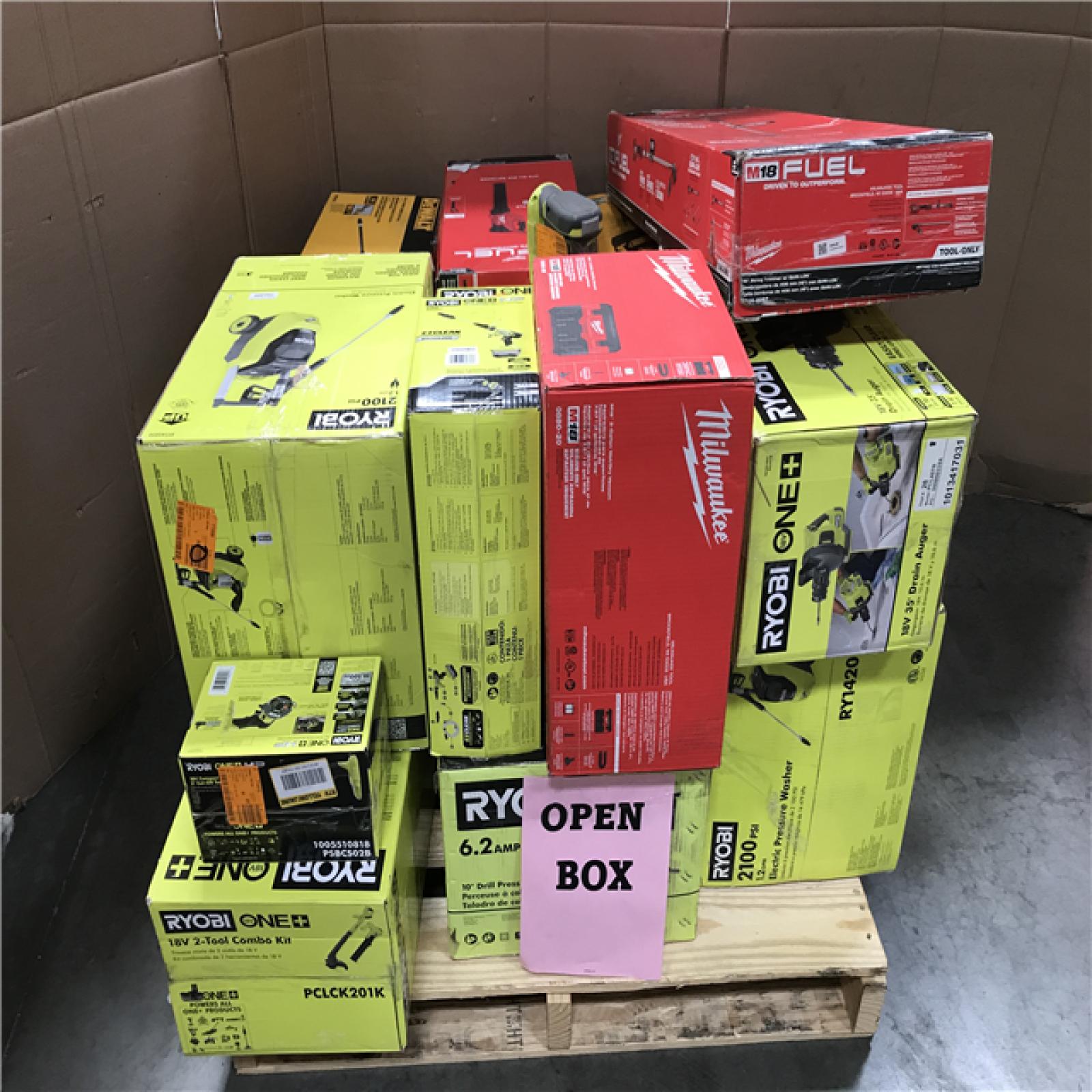 CALIFORNIA AS-IS TOOL PALLET