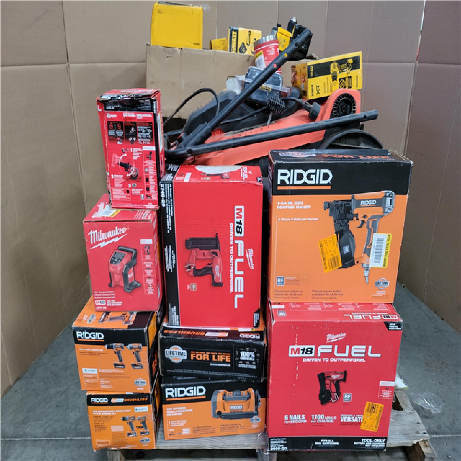 CALIFORNIA AS-IS TOOL PALLET